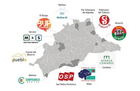 OSP y otros partidos localistas de Málaga buscan unir fuerzas
