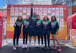 Subcampeonato de España para las chicas del Serman Triatlón Marbella